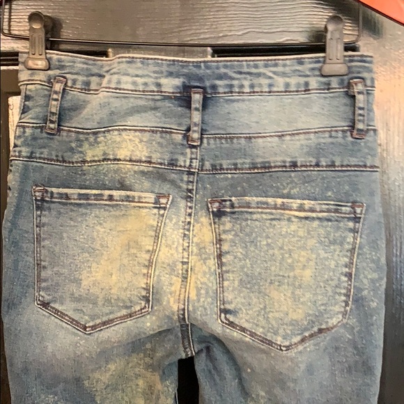 Refuge high rise skinny bleached jeans 0 - Picture 4 of 6